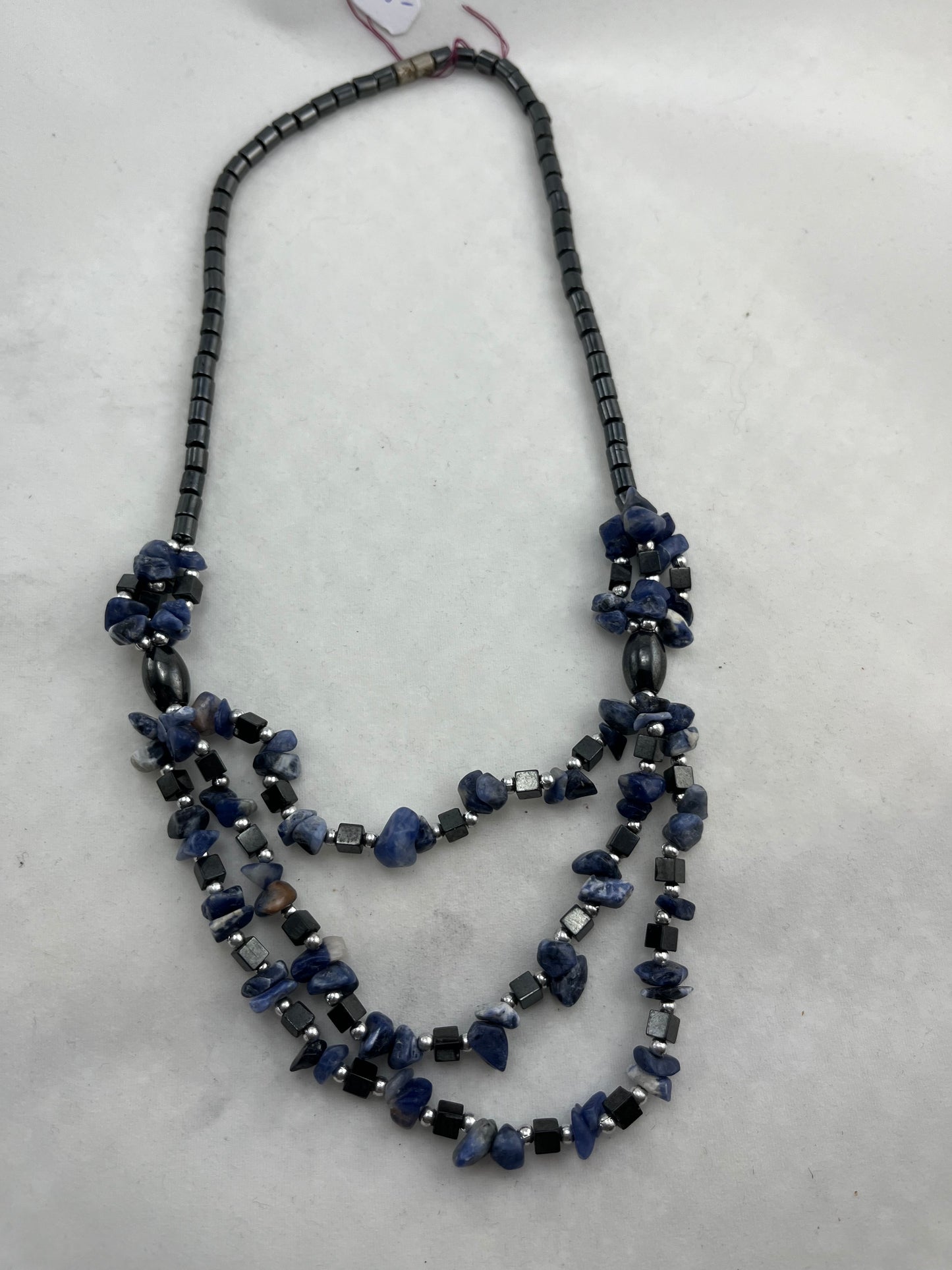Hematite & Sodalite Necklace