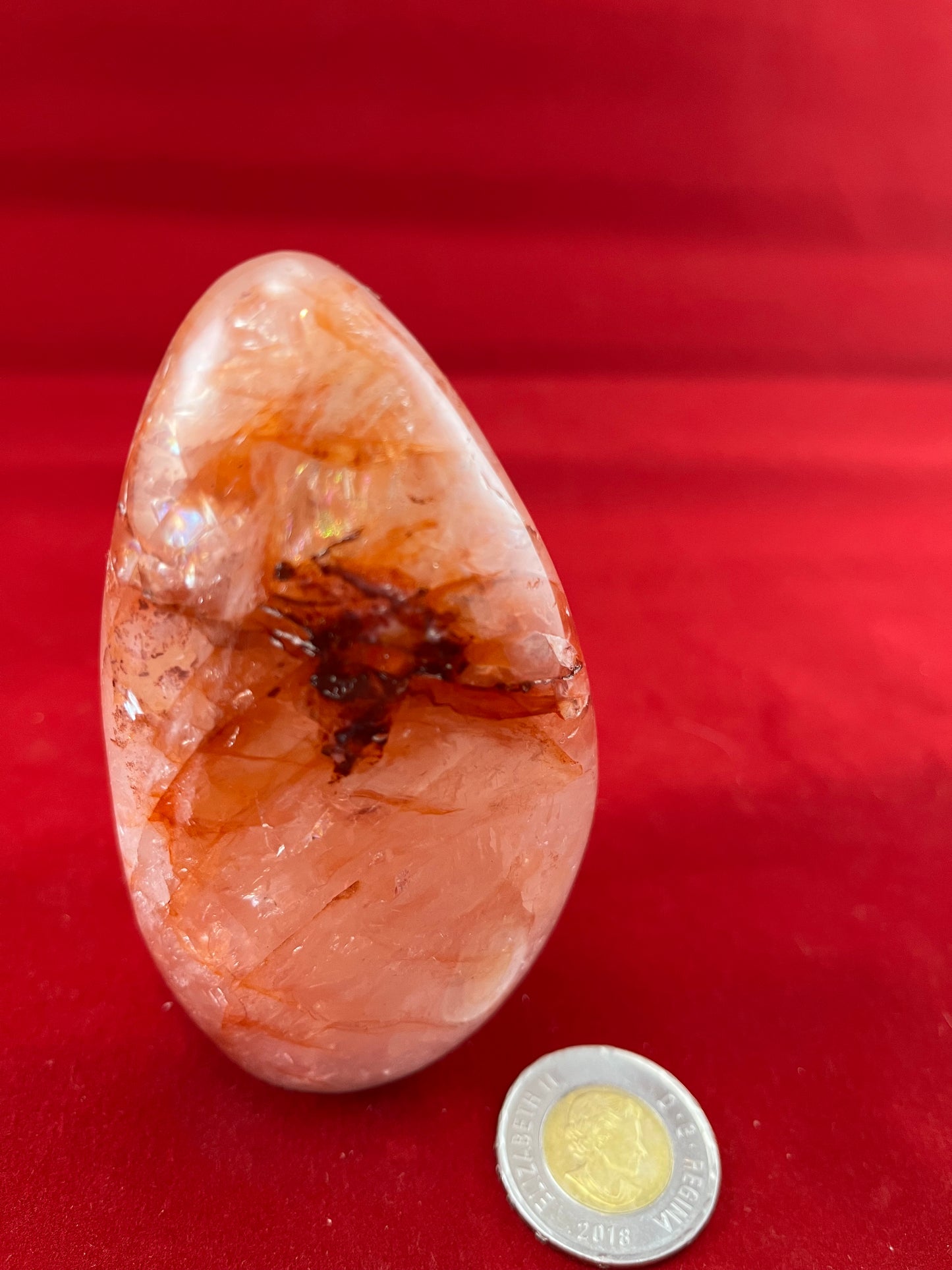 Fire Quartz (Hematoid Quartz)Free Form