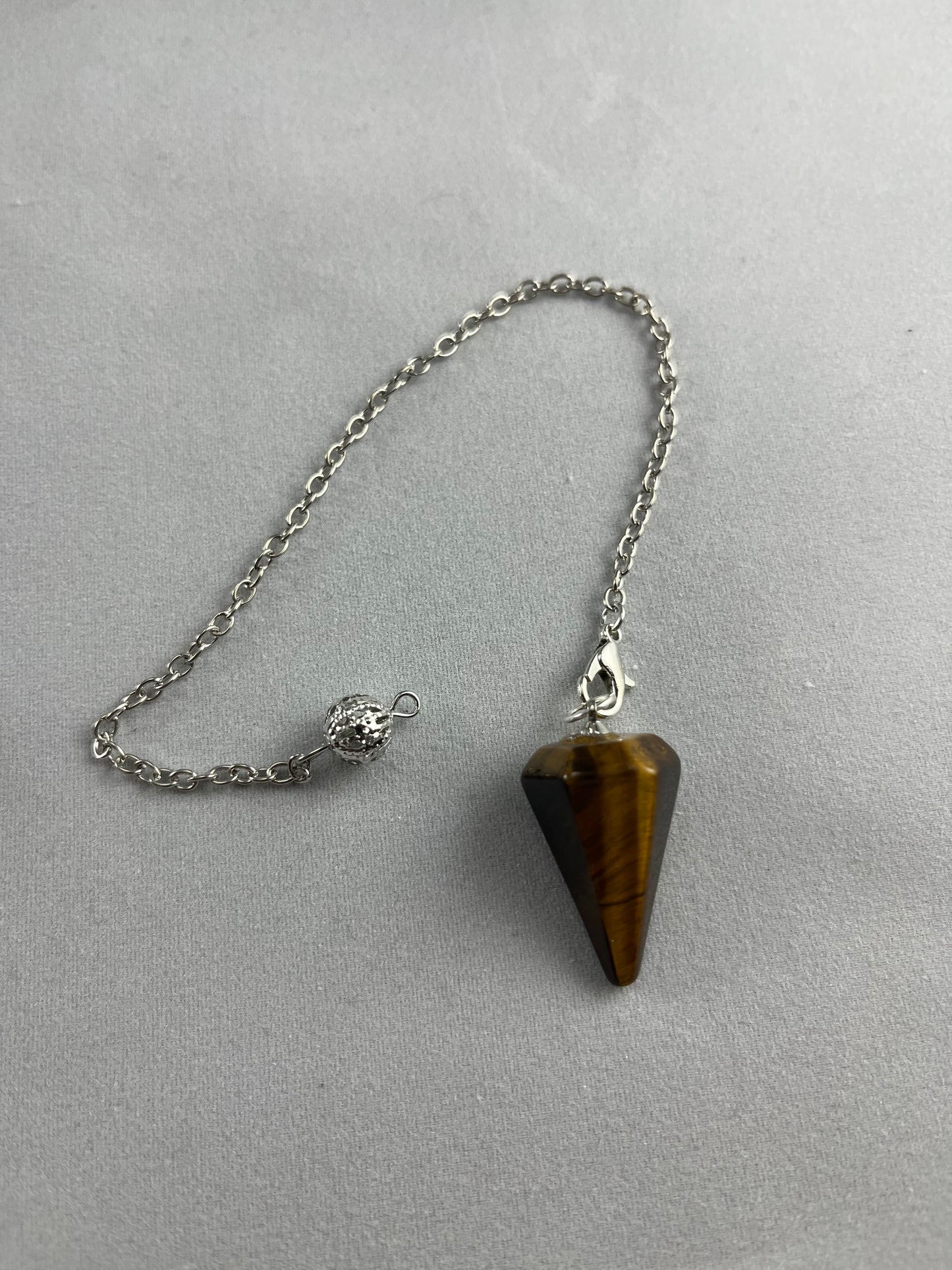 Pendulum with Tiger's Eye