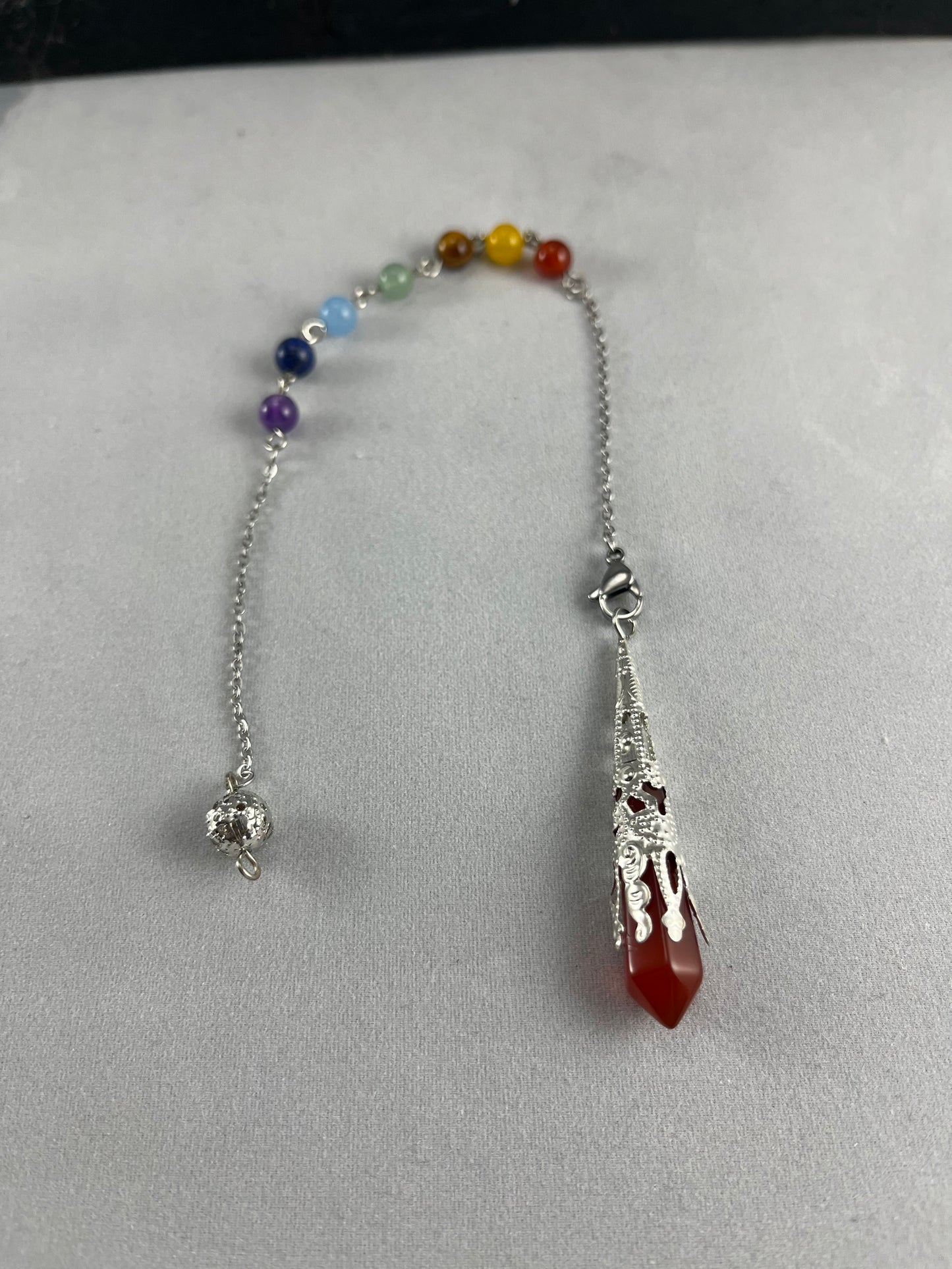 Chakra Pendulum with Carnelian