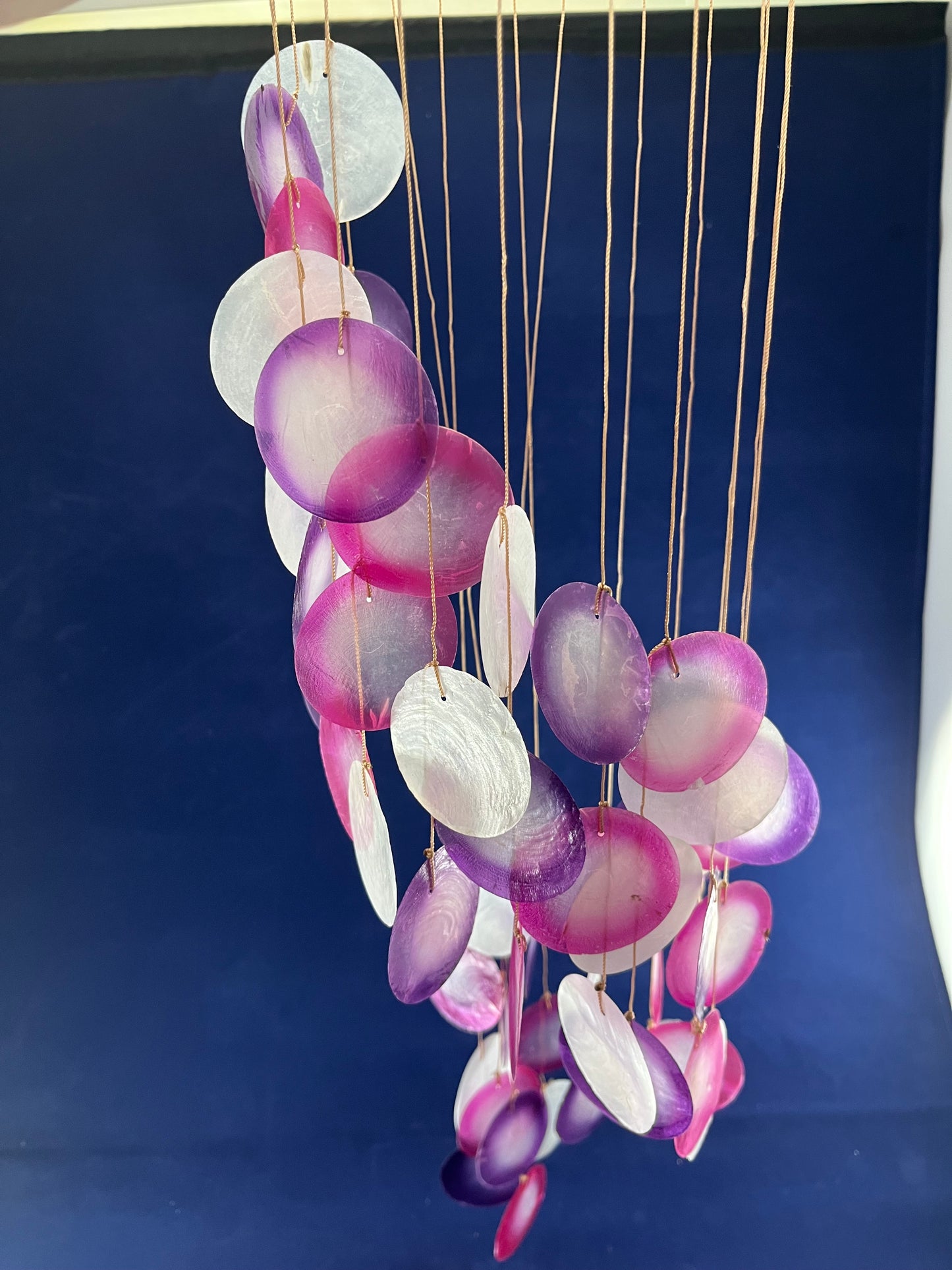 Spiral Shell Chimes - Purple / Pink