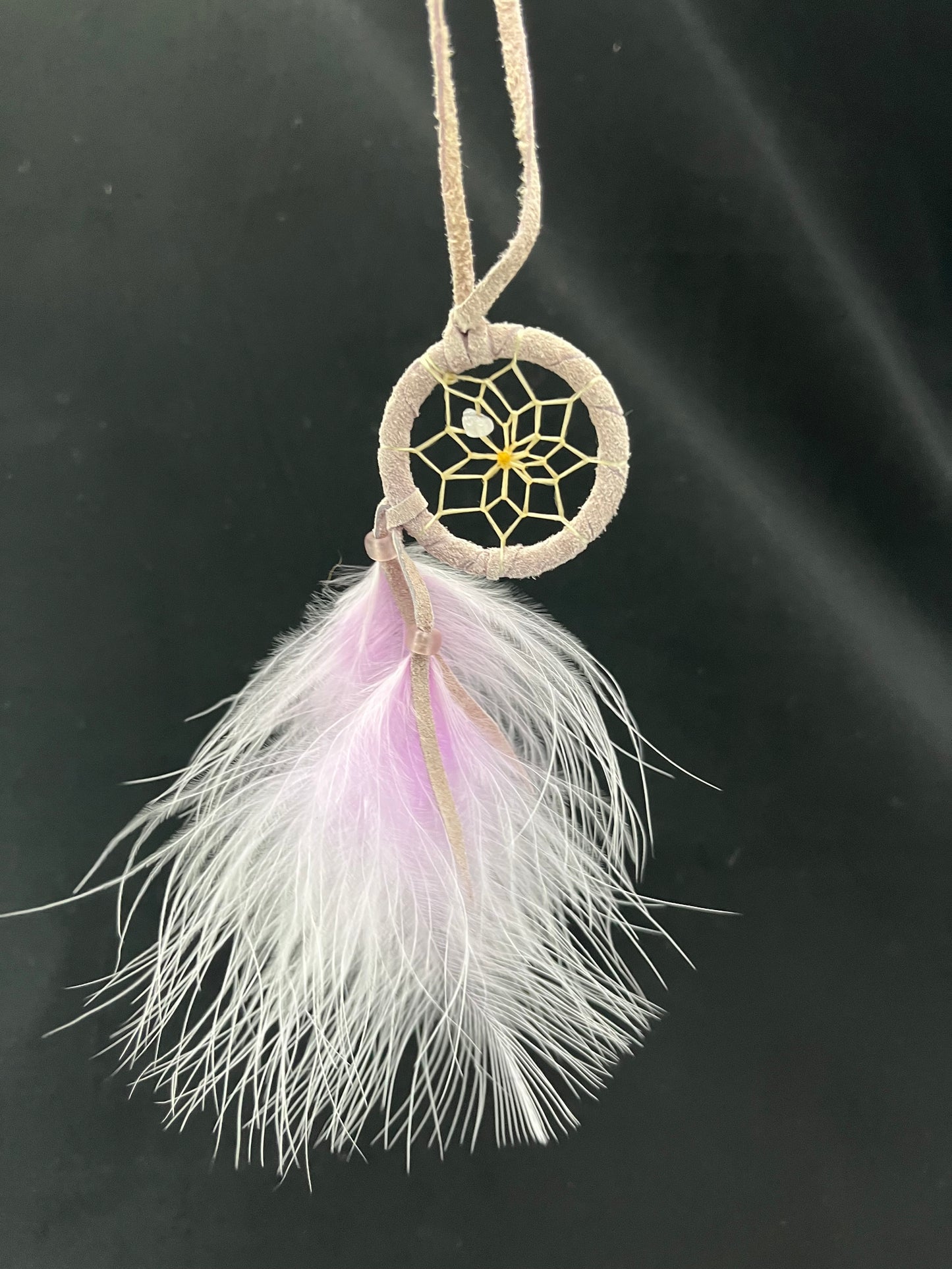 1.5" Mauve Dream Catcher