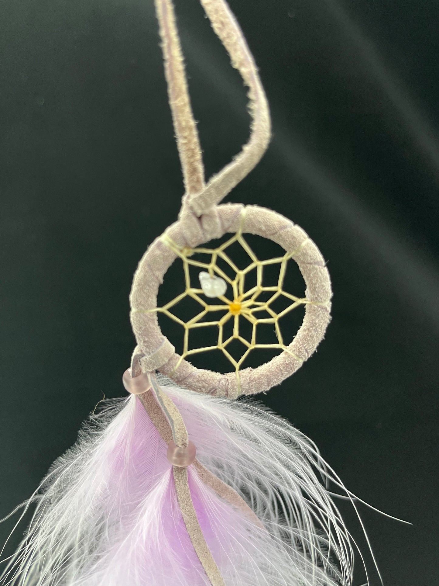 1.5" Mauve Dream Catcher