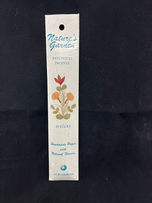 Nature's Garden Patchouli Incense