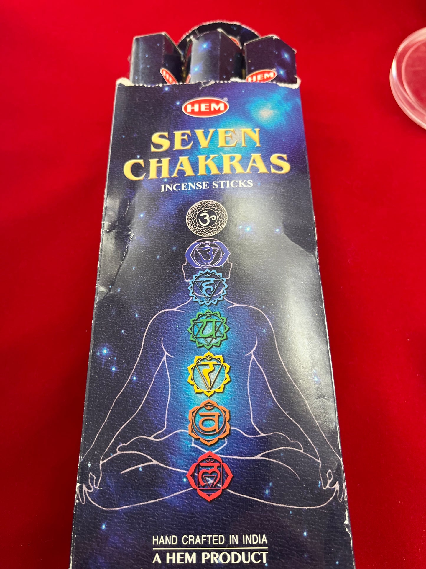 Seven Chakra Incense Sticks