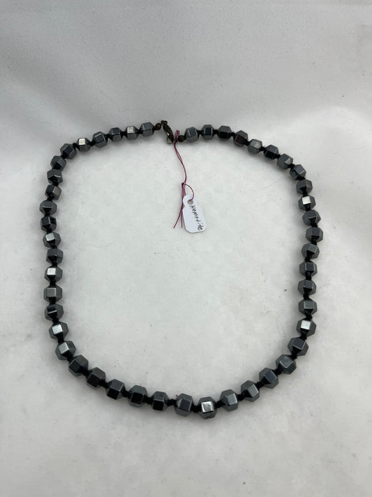 Hematite Geometric-style Necklace