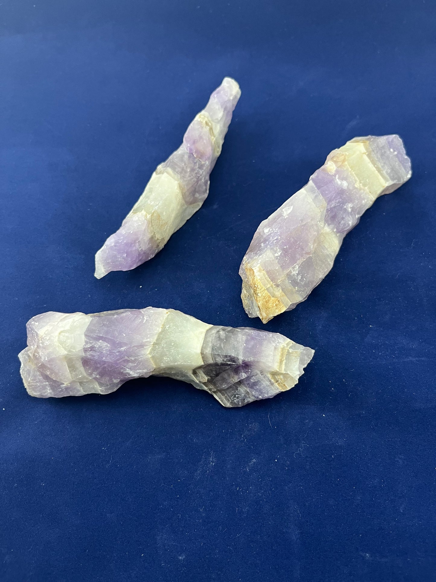 Chevron Amethyst Wand