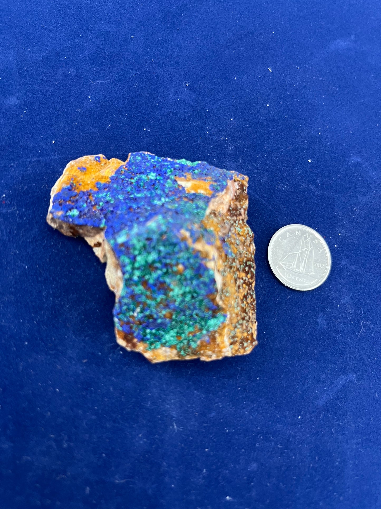 Azurite-Malachite Specimen