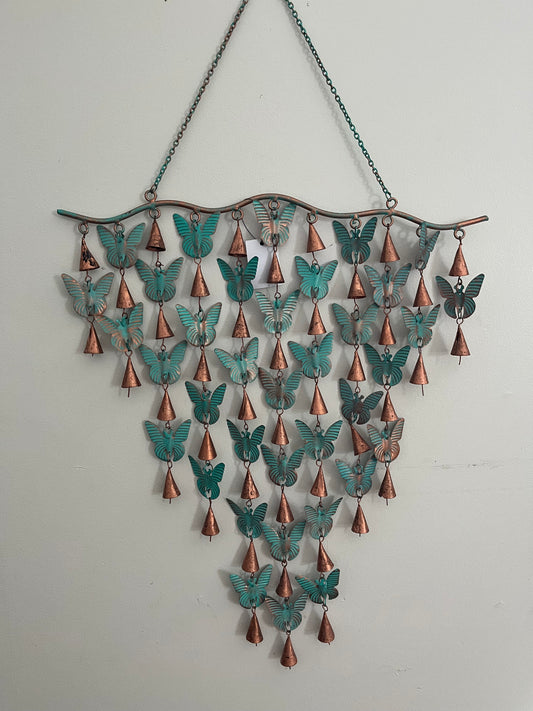 Butterflys and Cone Bells - Artisan Wind Chime